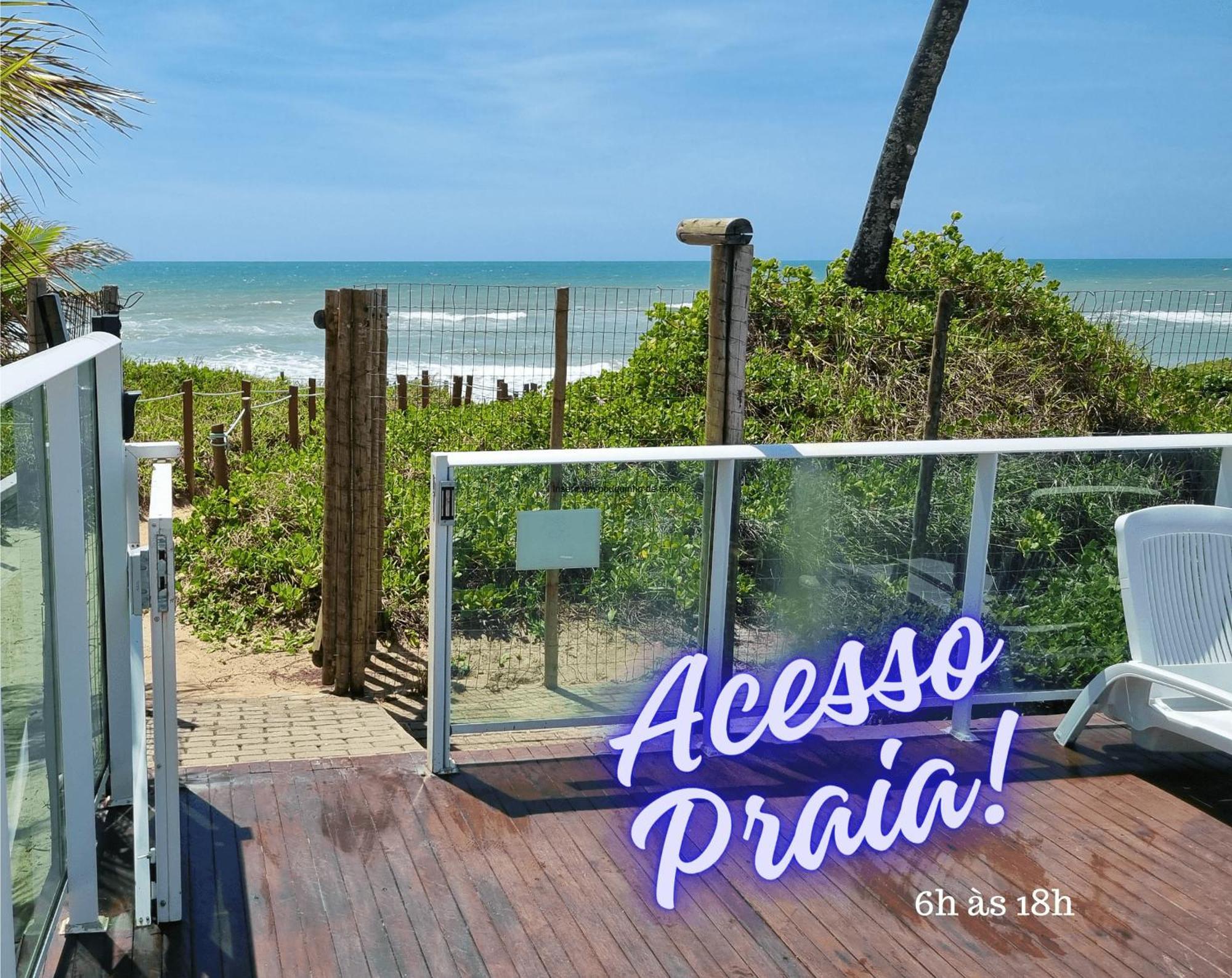 Apartamento Família à Beira Mar Barra de São Miguel Extérieur photo